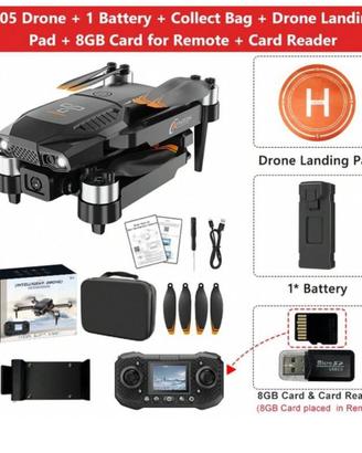 Mini Drone F205 Con Doppia Fotocamera HD