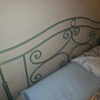 Letto matrimoniale in ferro battuto