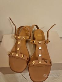 Sandalo artigianale in pelle