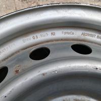 4 cerchi in ferro da 16" per Ford Ranger