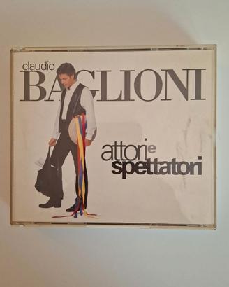 Cofanetto 2 CD Claudio Baglioni Attori e Spettator