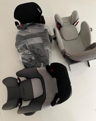 3x Cybex Pallas Seggiolini Auto Bambini