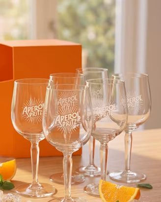 Set 6 bicchieri Aperol Spritz  Nuovi