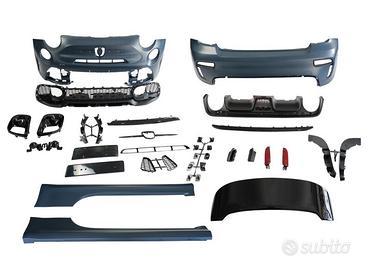 KIT COMPLETO PARAURTI ABARTH LOOK FIAT 500 07-24 A