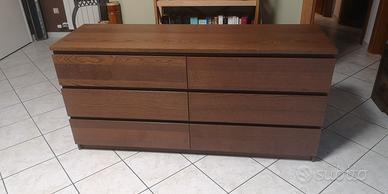 cassettiera 6 cassetti