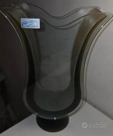 Vaso Alpha - Fume - Sommerso - Vetro di Murano Ori