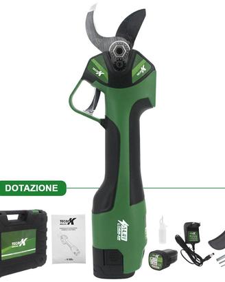Forbice da potatura con 2 batterie NUOVA