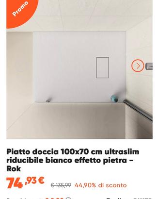 Piatto doccia 100*70