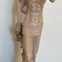 statua e corno stile orientale vintage