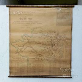 Cartina geografica di Torino