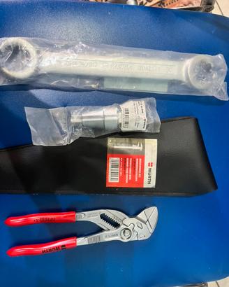 Wurth Knipex Attrezatura Idraulico