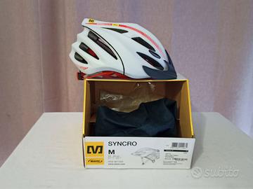 Casco Mtb Mavic Syncro 14 bianco misura M (54-59)