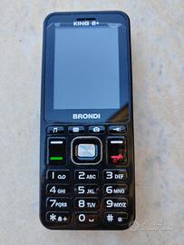CELLULARE GSM DUAL SIM BRONDI KING 2* NERO