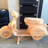 Vespa px 125 in legno
