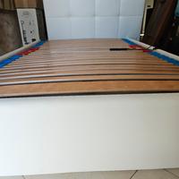 letto contenitore con rete elettrica