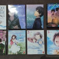 Lotto manga Makoto Shinkai (collezioni complete)