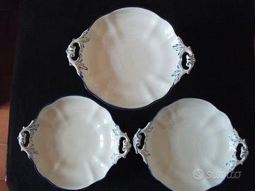 Alzatina con 2 piatti Villeroy-Boch anni 1920