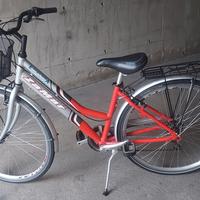 bicicletta da donna e da uomo in alluminio leggero