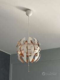 lampadario piu lampade x comodini 