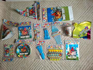 set a tema compleanno 