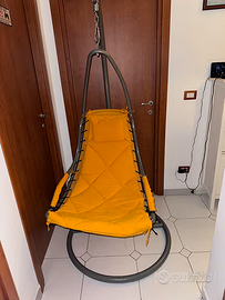 Poltrona sospesa da interno o esterno