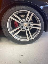 Cerchi Porsche+gomme Michelin da neve