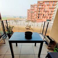 tavolo da esterno estensibile in alluminio