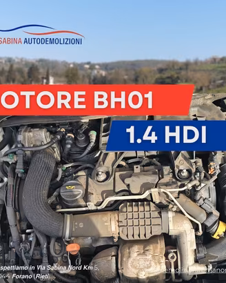 Motore BH01 peugeot 208 1.4hdi