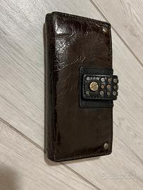 Portafoglio in pelle con cerniera - Diesel