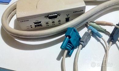 Prolunga HUB multiporta 2xUSB/FW/RS232/audio