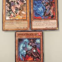 Yu-Gi-Oh: 3 carte "Guerriero-Bestia"