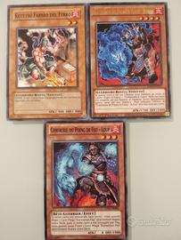 Yu-Gi-Oh: 3 carte "Guerriero-Bestia"