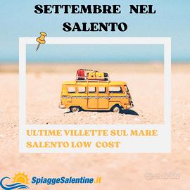 Settembre lowcost case vacanza last second salento