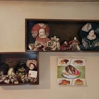 11 bambole di porcellana di capodimonte