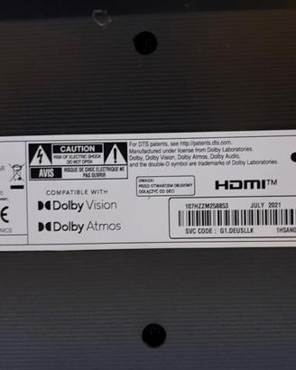 Soundbar LG G1 + Subwoofer