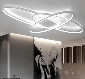 Lampadario led dimmerabile con telecomando