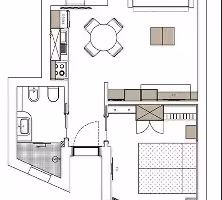 Elegante bilocale nel cuore di Santo Stefano