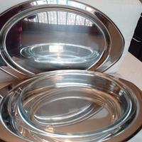 vassoio ovale con coperchio pirofila pirex  broggi