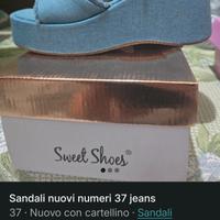 sandali estivi jeans