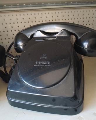 Raro Telefono Vintage senza Disco Bachelite SIEMEN
