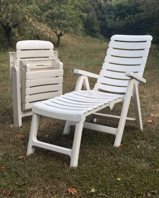 Coppia Sdraio da Giardino Lettini S•CAB Cleopatra