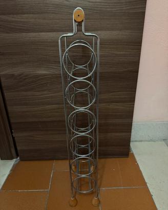 Porta vini espositore