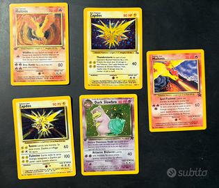 Carte Pokemon singole 99-2000