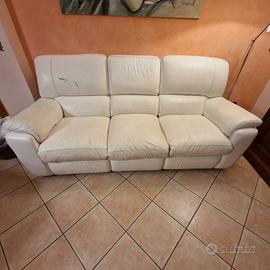 Divano in pelle Chateau d'ax