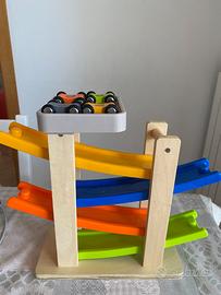 Pista legno macchinine