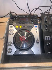 Cdj 400, case (mixer non compreso)