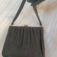 Borsetta da teatro antilope nera con binocolo