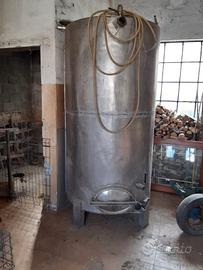 cisterna inox anni 70
