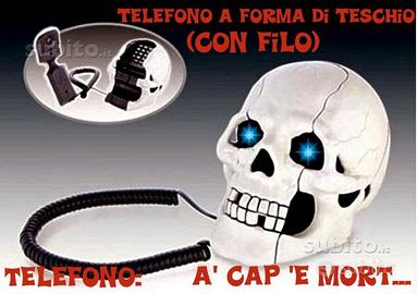 Telefono Halloween con filo