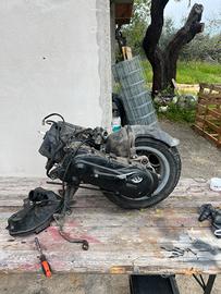 Blocco piaggio 50cc ad aria,con 12